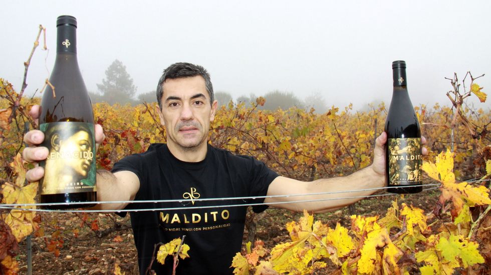 Cata en Uskar Vinos gallegos Pablo Vidal